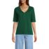 Women's Supima Cotton Henley T-Shirt, Front