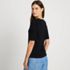 Women's Supima Cotton Henley T-Shirt, Back