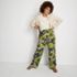 Women's High Rise Wide Leg Rayon Pants, alternative image