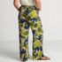 Women's High Rise Wide Leg Rayon Pants, Back