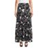 Women's Tiered Rayon Maxi Skirt, Back