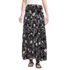 Women's Tiered Rayon Maxi Skirt, Front