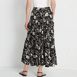 Women's Tiered Rayon Maxi Skirt, Back