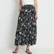 Women's Tiered Rayon Maxi Skirt, Front
