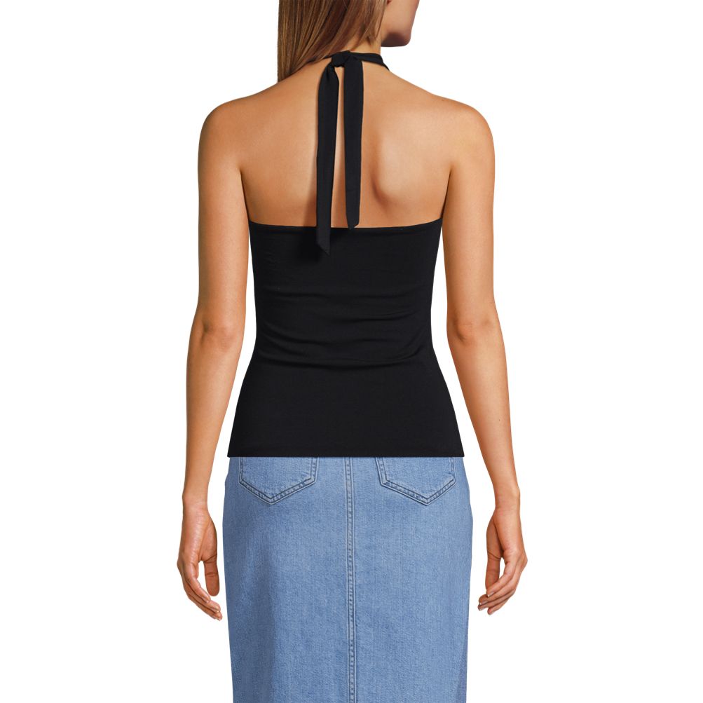 【EMIS】 HALTER NECK TANK TOP /追跡付 ZARA NEW GREY HALTER NECK TOP WITH BOWS SIZE S REF. 9094