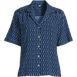 Women's Rayon Short Sleeve Camp Shirt, Front