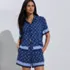 Women's Rayon Short Sleeve Camp Shirt, alternative image