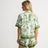 Women's Rayon Short Sleeve Camp Shirt, Back