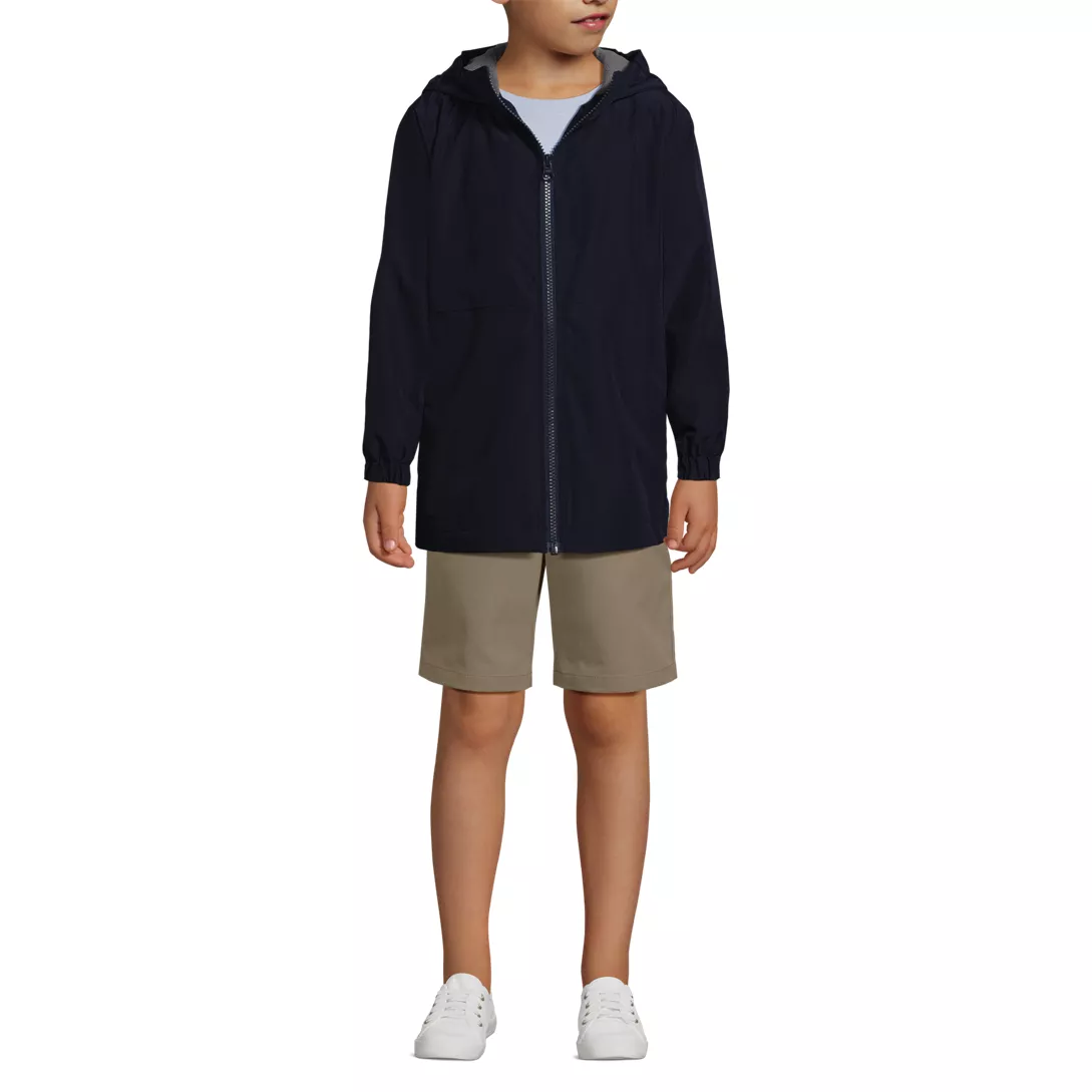 School Uniform Kids Rain Jacket