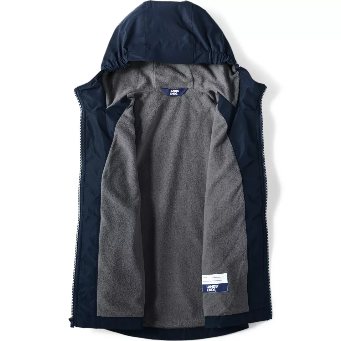 School Uniform Kids Rain Jacket