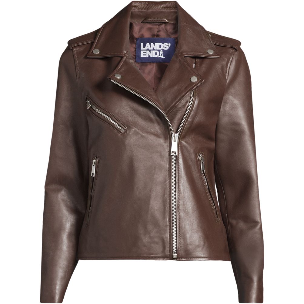 Women's Leather Jacket | Lands' End