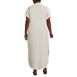 Women's Plus Size Gauze Maxi Dress, Back