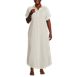 Women's Plus Size Gauze Maxi Dress, Front