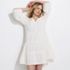 Women's Gauze Tiered Dress, alternative image