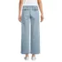 Women's Mid Rise Denim Wide Leg Ankle Jeans, Back