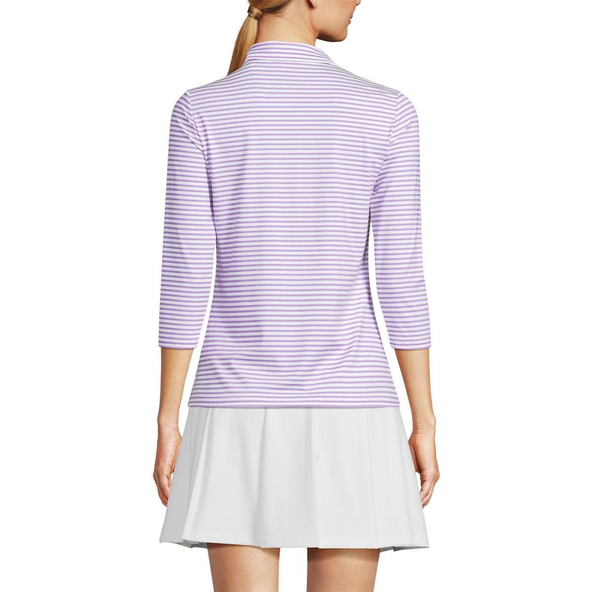 Women's 3/4 Sleeve Active Polo Shirt