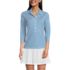 Women's 3/4 Sleeve Active Polo Shirt, Front
