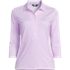 Women's 3/4 Sleeve Active Polo Shirt, Front