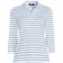 Women's 3/4 Sleeve Active Polo Shirt, Front