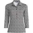 Women's 3/4 Sleeve Active Polo Shirt