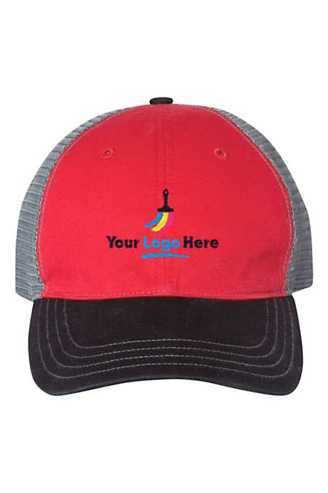 Richardson Garment Washed Custom Logo Trucker Cap