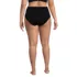 Women's Plus Size Cheeky High Waisted Bikini Bottoms, Back