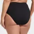 Women's Plus Size Cheeky High Waisted Bikini Bottoms, Back