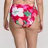 Women's Plus Size Cheeky High Waisted Bikini Bottoms, Back