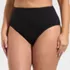 Women's Plus Size Cheeky High Waisted Bikini Bottoms, Front