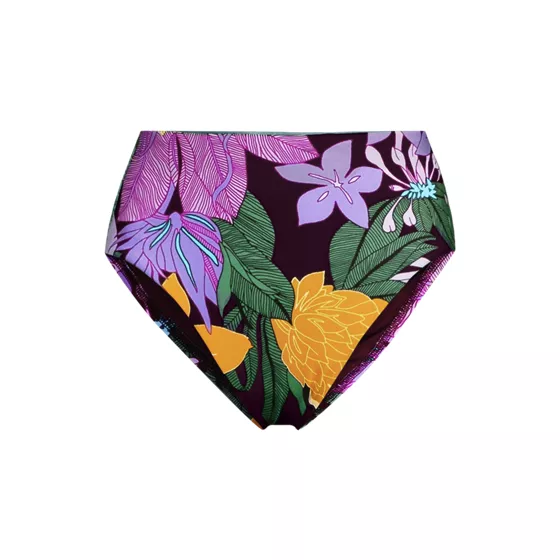 Women's Cheeky High Waisted Bikini Bottoms - primary