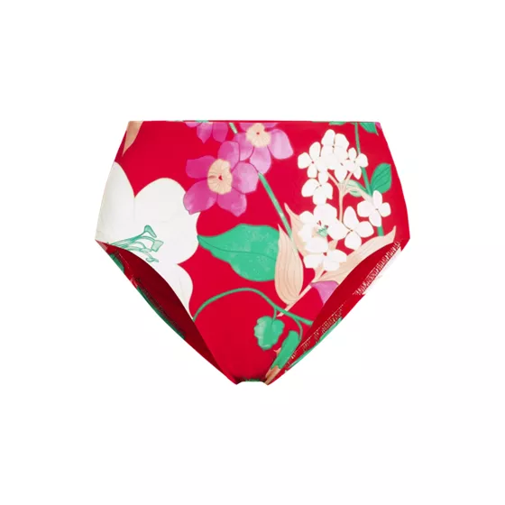 Women's Cheeky High Waisted Bikini Bottoms - primary