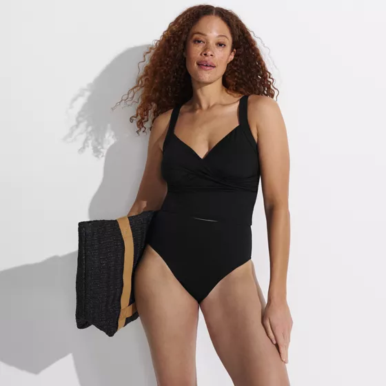 Women's Cheeky High Waisted Bikini Bottoms - primary