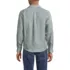 Men's Long Sleeve Linen Shirt, Back
