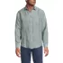 Men's Long Sleeve Linen Shirt, Front