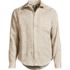 Men's Long Sleeve Linen Shirt, Front