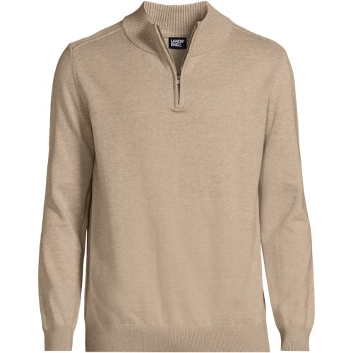 Men s Quarter Zip Jumpers Sale Lands End