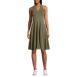 Women's Halter Knee Length Dress, Front