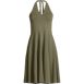 Women's Halter Knee Length Dress, Front