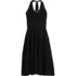 Women's Plus Size Halter Knee Length Dress, Front