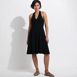 Women's Halter Knee Length Dress, Front