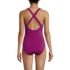 Women's Tugless Shine X-Back One Piece Swimsuit, Back