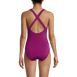 Women's Tugless Shine X-Back One Piece Swimsuit, Back