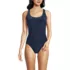 Women's Tugless Shine X-Back One Piece Swimsuit, Front