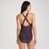 Women's Tugless Shine X-Back One Piece Swimsuit, Back