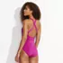 Women's Tugless Shine X-Back One Piece Swimsuit, Back