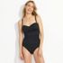 Women's Bandeau Tankini Swimsuit Top, Front