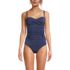 Women's Shine Wrap Bandeau Tankini Swimsuit Top, alternative image