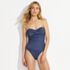 Women's Shine Wrap Bandeau Tankini Swimsuit Top, alternative image