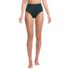 Women's Shine High Waisted Bikini Bottoms, Front