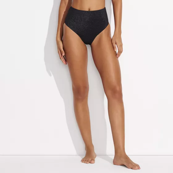 Women's Shine High Waisted Bikini Bottoms - primary